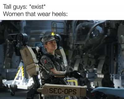 Hello fellow tall person