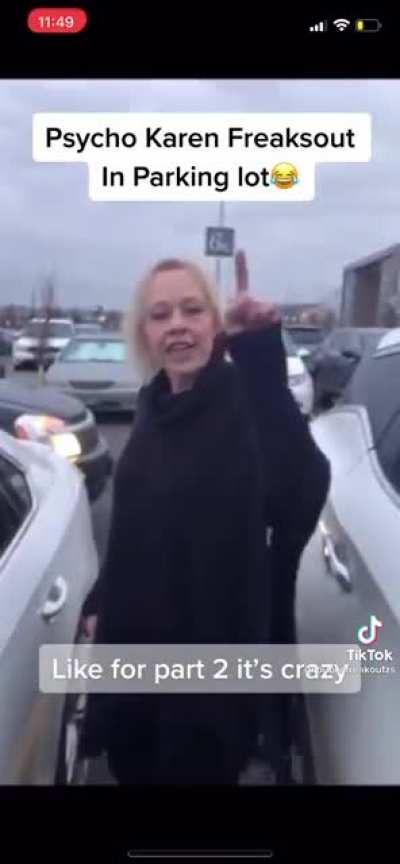 Parking lot Karen