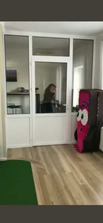 You are not leaving the room