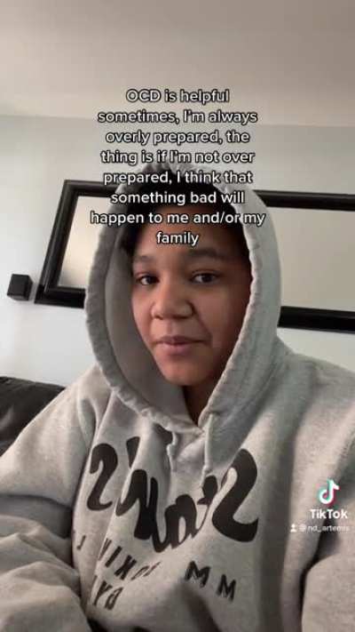 Found this video of this girl explaining how OCD is not a blessing