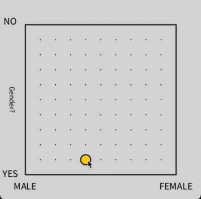What do you guys think of my latest and greatest gender selector? (beware I suck at design)