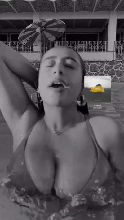 Out of the pool
