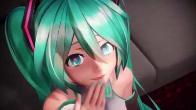 Anime Girl Looking At Something