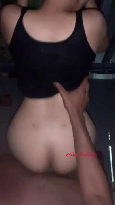 Late night balcony sex?😫💦 SlimAnRubi on Twitter and Snap