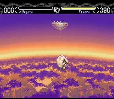Frieza's Win Animation in DBZ Hyper Dimension made me chuckle.