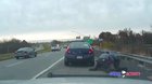 POS shoots at the police after being stopped on the highway...