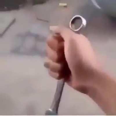 Cool knife tricks.