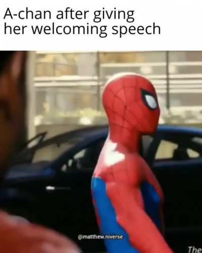 She just left (and she also started throwing potatoes at everyone)