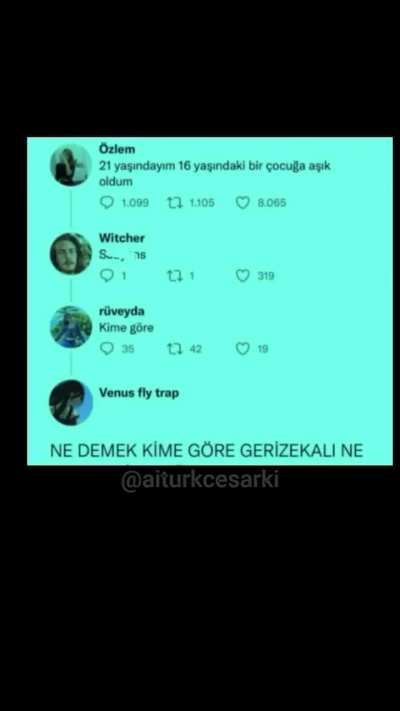 Ne demek kime göre