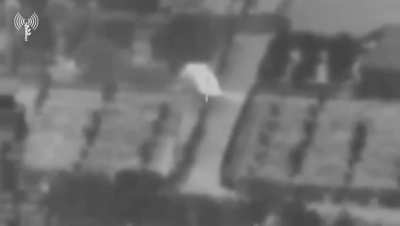 Footage showing the IDF destroying the rocket launchers that Hamas used in Rafah to target the Kerem Shalom crossing which facilitates the transport of humanitarian aid into Gaza [May 5, 2024]