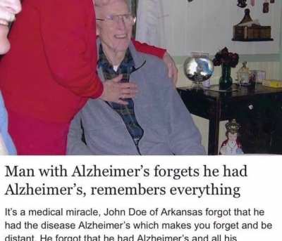 A burning memory?