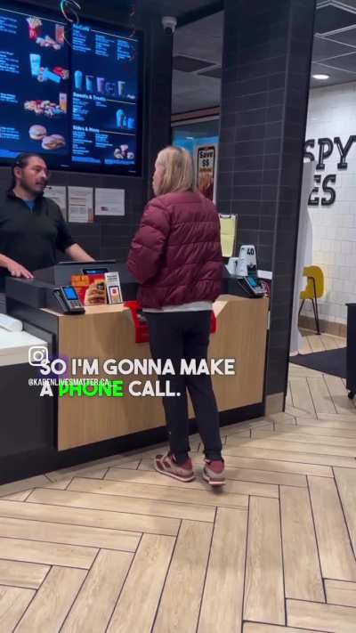Karen in Benton, Arkansas goes off on a special needs employee at McDonalds. “Southern hospitality” strikes again.