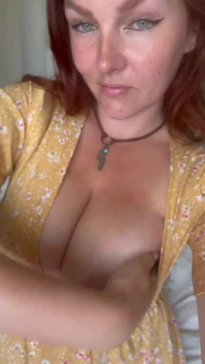 Mom of 3â¦hope you like natural mom boobs ðð