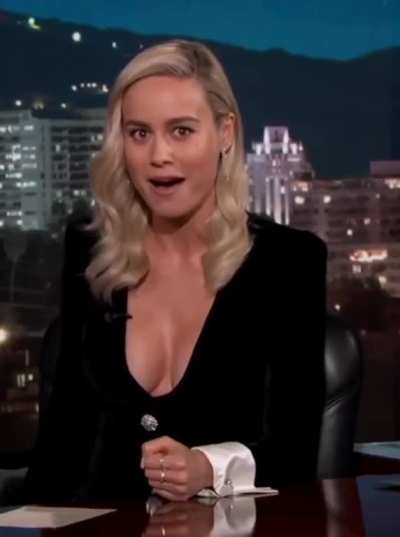 She seems excited about something