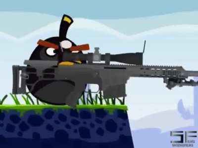 Angry birds if it was in America 