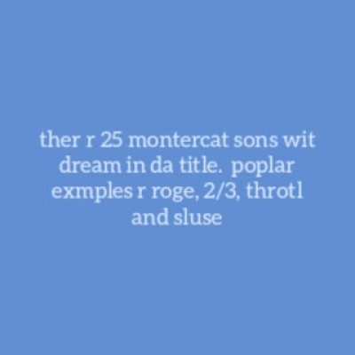 [Meme] top 5 montercat dream refrenses