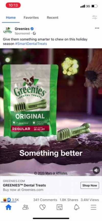 I usually don’t like ads, but