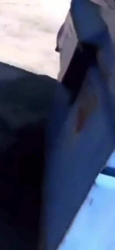 Granny providing the perfectly cut scream