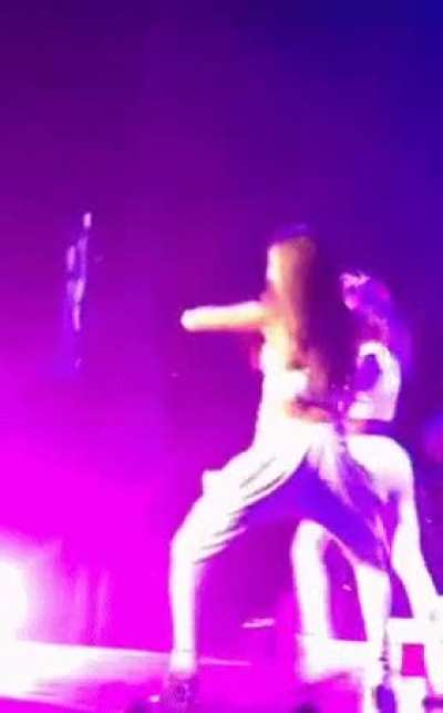 Thrusting her ass