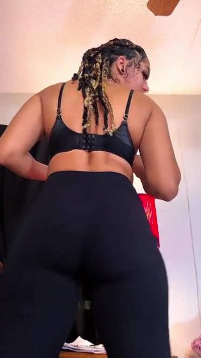 Trying to make my lil booty move in flares
