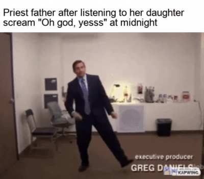She just praying