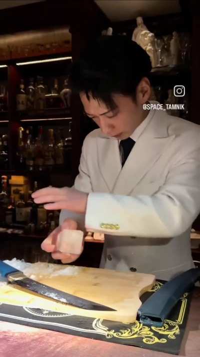 Born to be a samurai forced to be a bartender