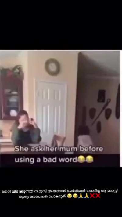 Can i say a bad word