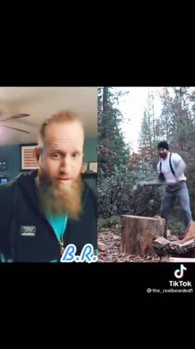 He’s got wood!