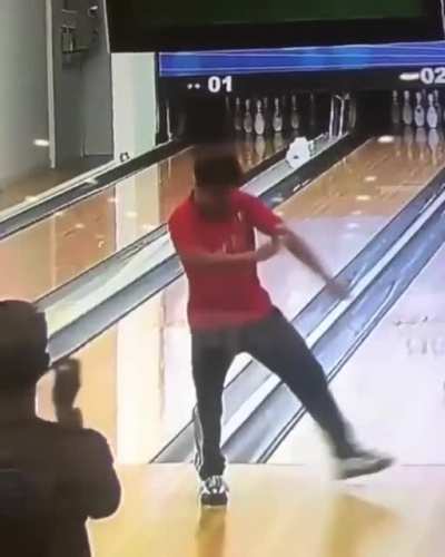 Sweet spin on the ball.