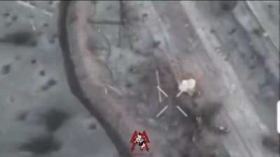 RU POV: FPV drone destroyed Ukrainian Pbv 302 APC in DPR.