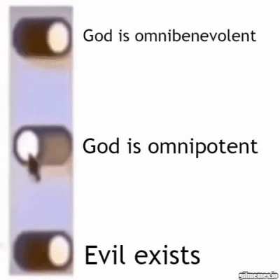 the problem of evil and suffering portrayed by the inconsistent triad.