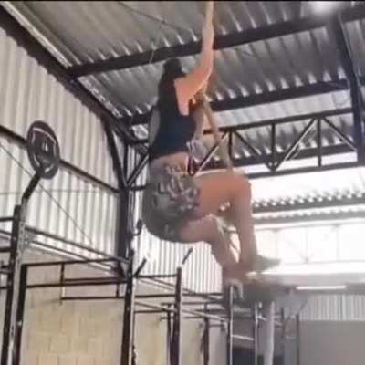 Rope climbing