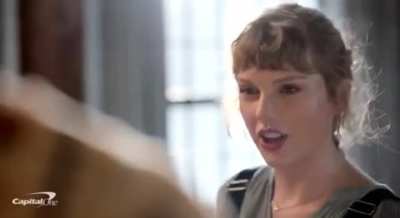 Taylor in a new commercial!
