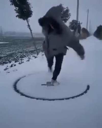 HMC, I will draw a perfect circle