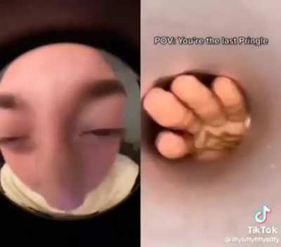 Just turn it upside down!