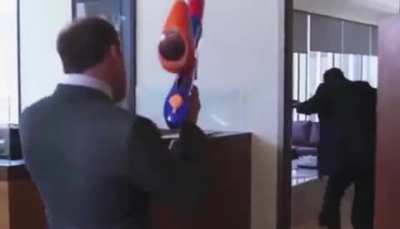 Elon rolling in for 3700 layoffs at Twitter today