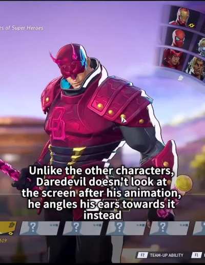 Cool little detail about Daredevil