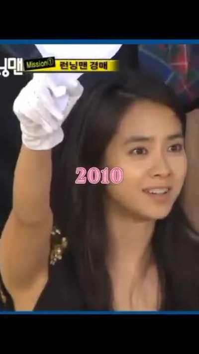 Song jihyo throughout the years (2001-2023)