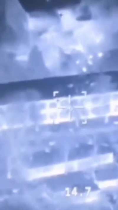 RU pov: Cockpit footage of a Mi-28N. Shows the firing of a LMUR Izdeliye 305 from the cockpit view at 1:30. Archival footage