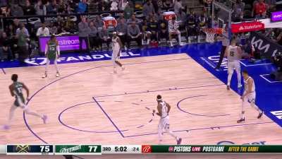 [Highlight] Jalen Duren Throws James Wiseman an Alley-oop
