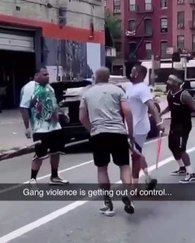 Gang violence is getting out of hand fr