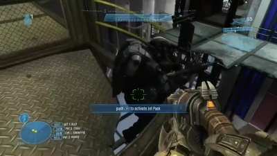 This solider is having a difficult time