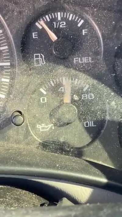 Looking at a used Suburban. Is this something bad or just a loose needle?