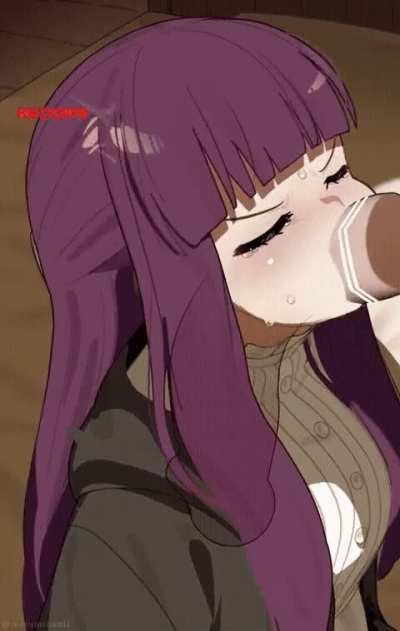 Fern’s chubby face finally in action. (Mizumizuni) [Frieren: Beyond Journey’s End]