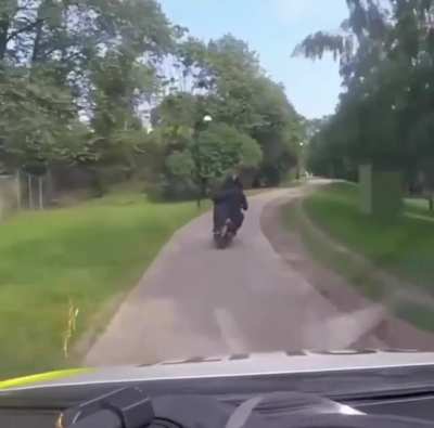 A hectic police chase in Norway