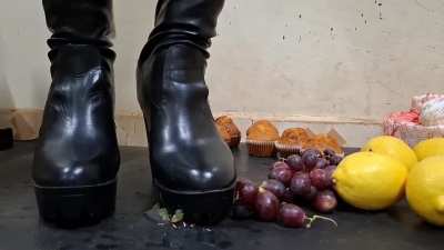 Inbox me for the Full Video. Video Length is 35:36Mins. Come see how Lethal these boots can get ❤️❤️Feel free to inbox me ❤️