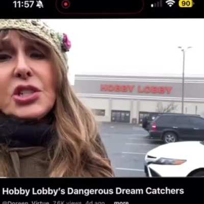 Christian woman complains about Hobby Lobby selling dream catchers