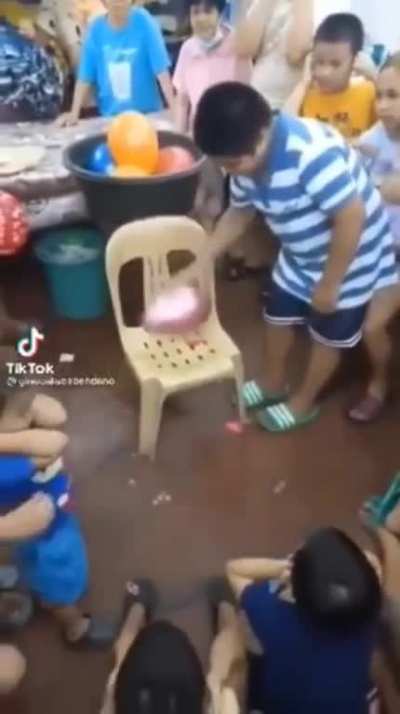 Pop the balloon not the earth
