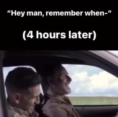 When the...