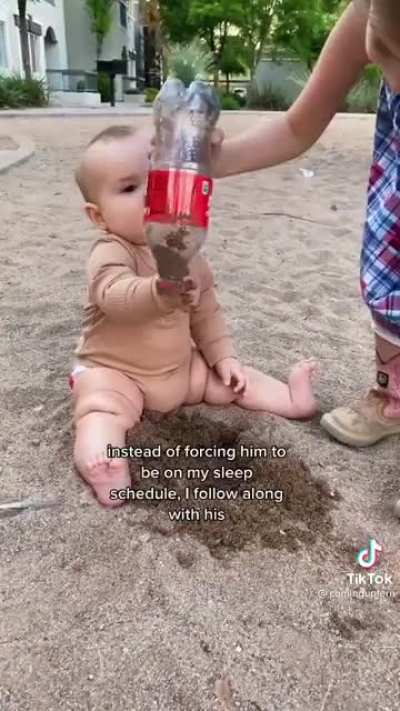 that baby is going to get skin cancer
